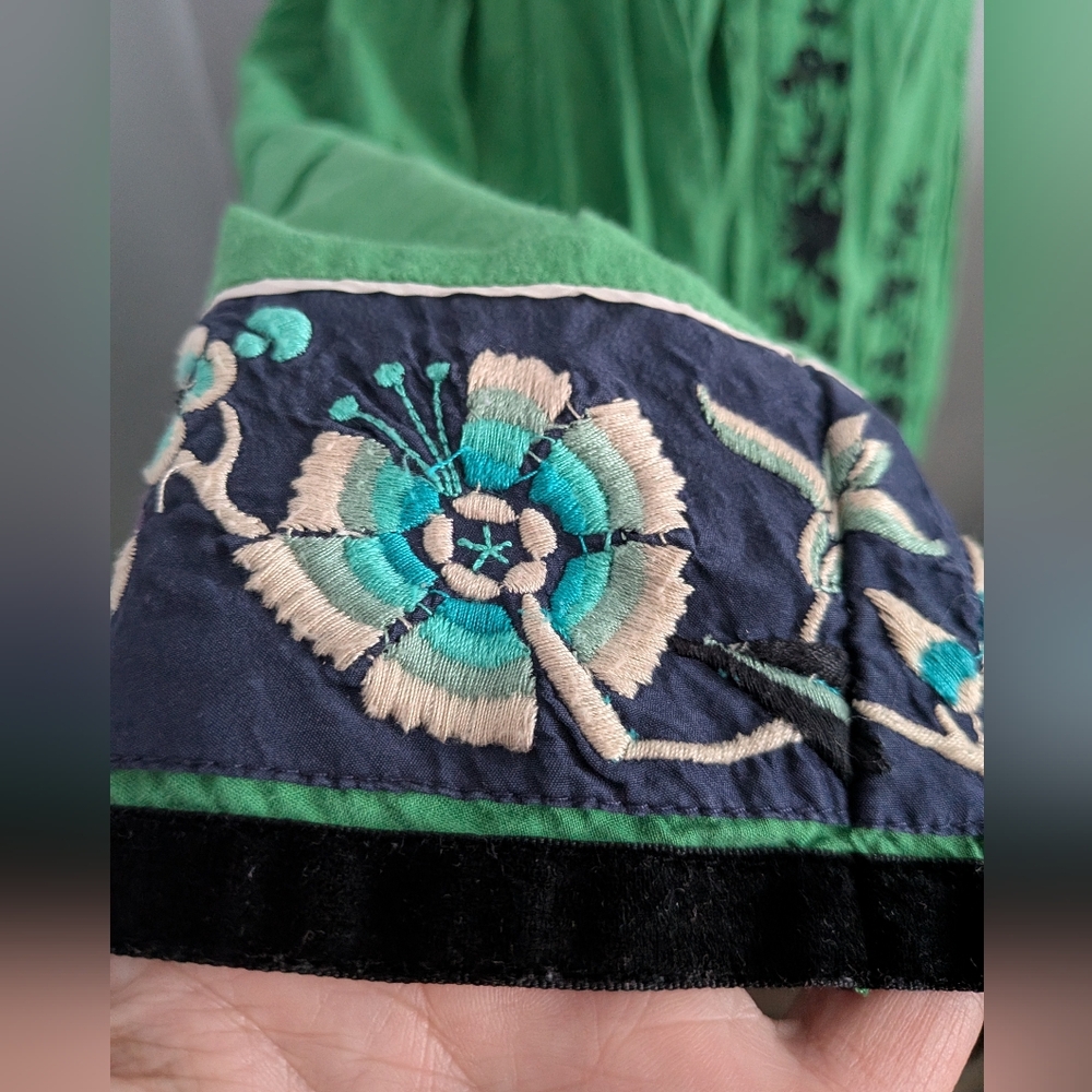 Anthropologie Lithe Embroidered Skirt - Picture 5 of 6